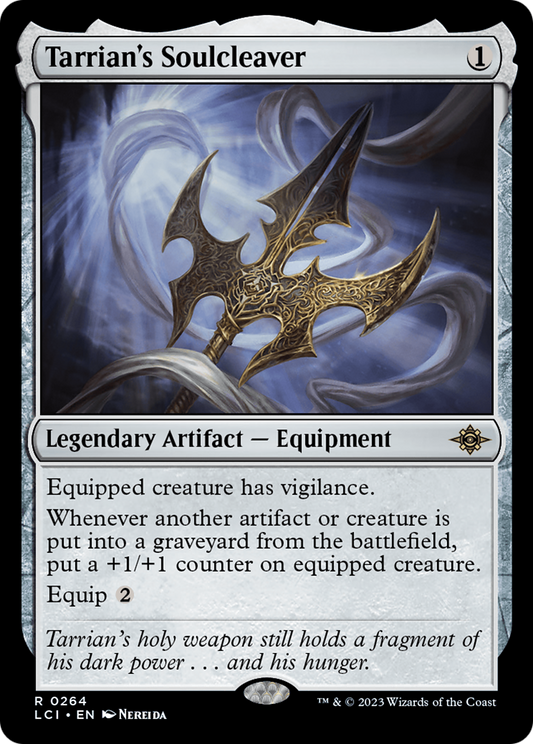 Tarrian's Soulcleaver (LCI-264) - The Lost Caverns of Ixalan - Premium MTG Single from Wizards of the Coast - Just $0.35! Shop now at Game Crave Tournament Store