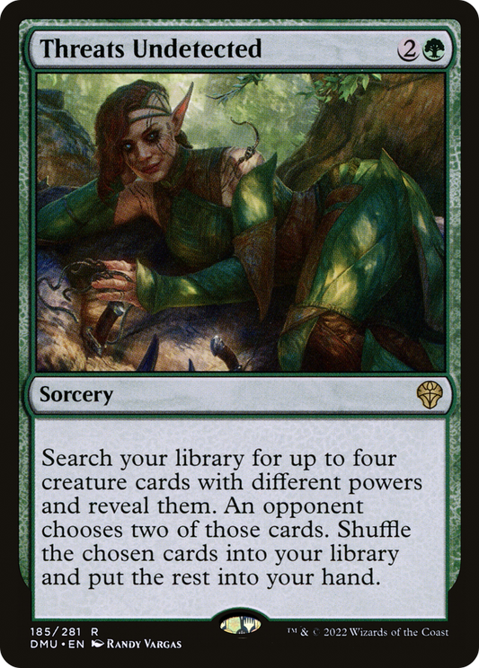Threats Undetected (DMU-185) - Dominaria United Foil - Premium MTG Single from Wizards of the Coast - Just $0.27! Shop now at Game Crave Tournament Store