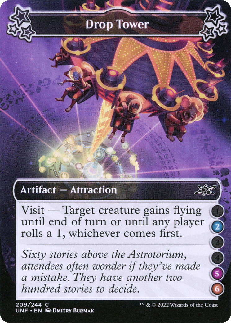 Drop Tower (UNF-209C) - Unfinity - Premium MTG Single from Wizards of the Coast - Just $0.08! Shop now at Game Crave Tournament Store