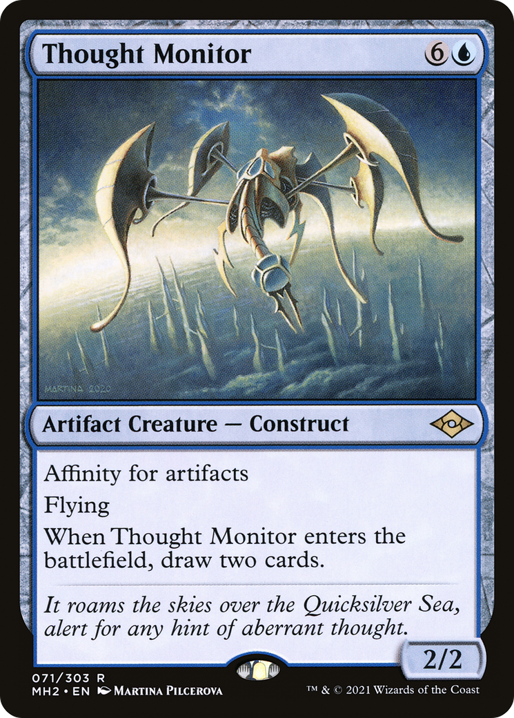 Thought Monitor (MH2-071) - Modern Horizons 2 - Premium MTG Single from Wizards of the Coast - Just $0.64! Shop now at Game Crave Tournament Store
