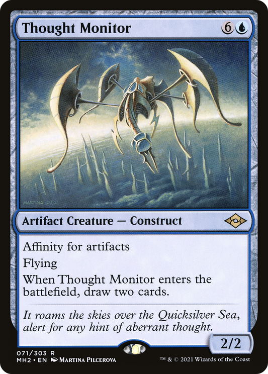 Thought Monitor (MH2-071) - Modern Horizons 2 - Premium MTG Single from Wizards of the Coast - Just $0.64! Shop now at Game Crave Tournament Store