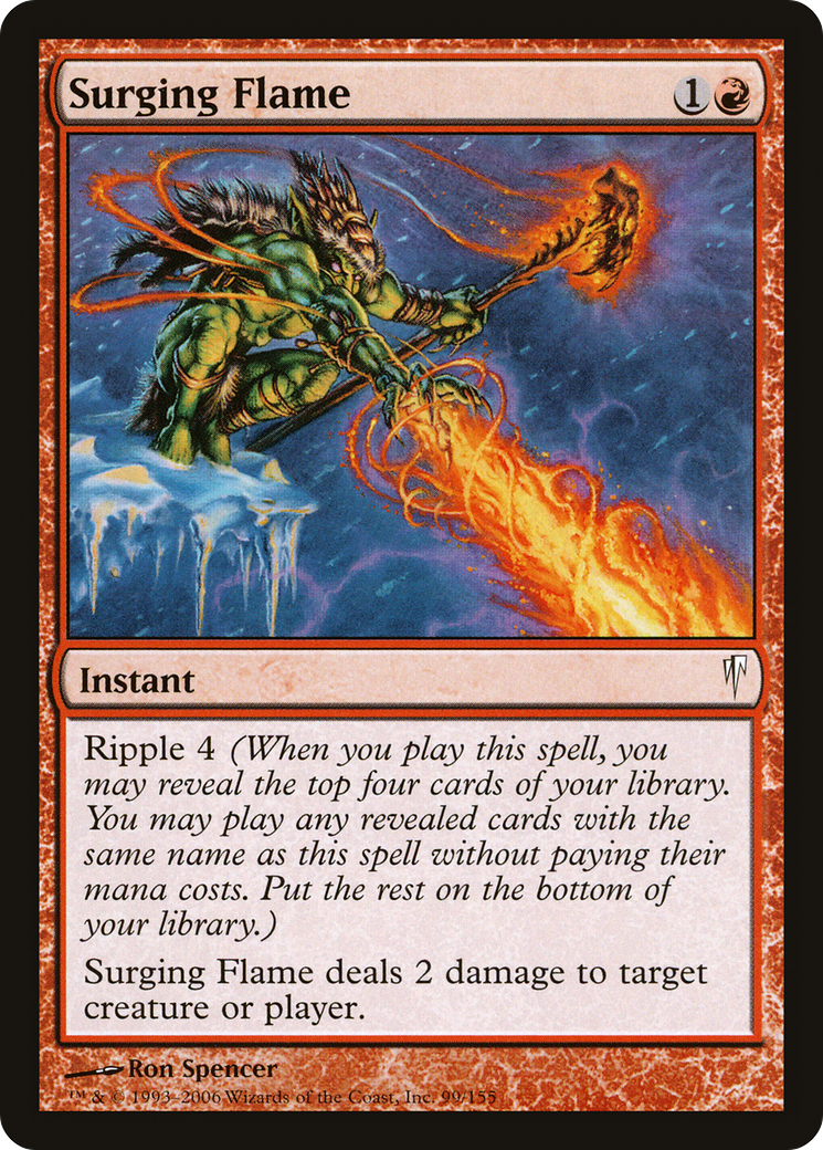 Surging Flame (CSP-099) - Coldsnap - Premium MTG Single from Wizards of the Coast - Just $0.25! Shop now at Game Crave Tournament Store