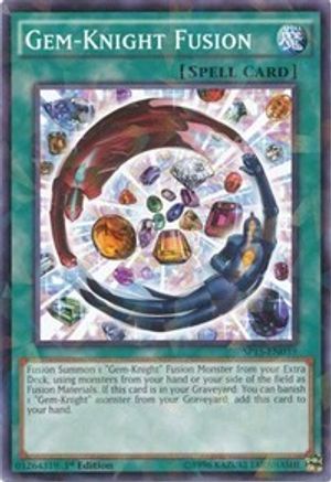 Gem-Knight Fusion (Shatterfoil) (SP15-EN039) - Star Pack ARC-V 1st Edition - Premium Yugioh Single from Konami - Just $1.45! Shop now at Game Crave Tournament Store