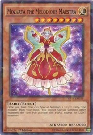 Mozarta the Melodious Maestra (Shatterfoil) (SP15-EN019) - Star Pack ARC-V 1st Edition - Premium Yugioh Single from Konami - Just $1.95! Shop now at Game Crave Tournament Store
