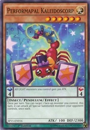 Performapal Kaleidoscorp (SP15-EN016) - Star Pack ARC-V 1st Edition - Premium Yugioh Single from Konami - Just $0.25! Shop now at Game Crave Tournament Store