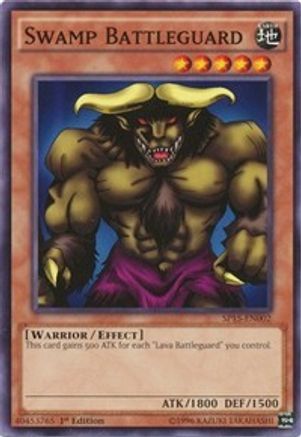 Swamp Battleguard (SP15-EN002) - Star Pack ARC-V 1st Edition - Premium Yugioh Single from Konami - Just $0.25! Shop now at Game Crave Tournament Store