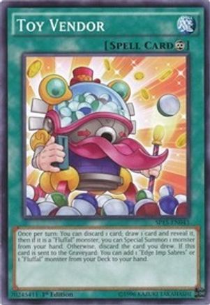 Toy Vendor (SP15-EN043) - Star Pack ARC-V 1st Edition - Premium Yugioh Single from Konami - Just $0.45! Shop now at Game Crave Tournament Store