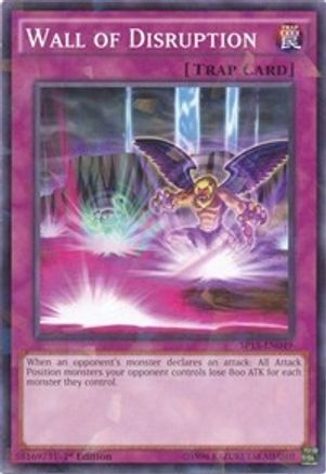 Wall of Disruption (Shatterfoil) (SP15-EN049) - Star Pack ARC-V 1st Edition - Premium Yugioh Single from Konami - Just $2! Shop now at Game Crave Tournament Store