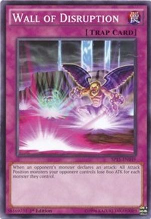 Wall of Disruption (SP15-EN049) - Star Pack ARC-V 1st Edition - Premium Yugioh Single from Konami - Just $0.35! Shop now at Game Crave Tournament Store