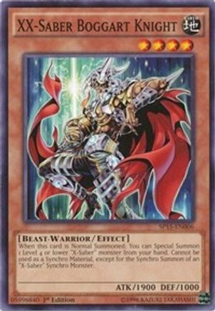 XX-Saber Boggart Knight (SP15-EN006) - Star Pack ARC-V 1st Edition - Premium Yugioh Single from Konami - Just $1.29! Shop now at Game Crave Tournament Store