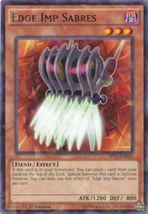 Edge Imp Sabres (Shatterfoil) (SP15-EN022) - Star Pack ARC-V 1st Edition - Premium Yugioh Single from Konami - Just $1.40! Shop now at Game Crave Tournament Store