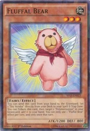 Fluffal Bear (Shatterfoil) (SP15-EN023) - Star Pack ARC-V 1st Edition - Premium Yugioh Single from Konami - Just $5.66! Shop now at Game Crave Tournament Store