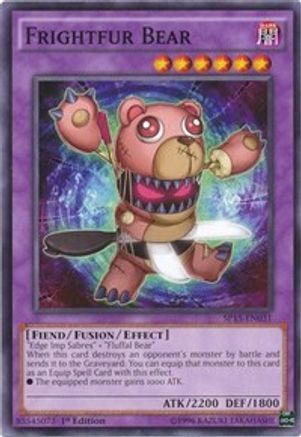 Frightfur Bear (SP15-EN031) - Star Pack ARC-V 1st Edition - Premium Yugioh Single from Konami - Just $0.58! Shop now at Game Crave Tournament Store