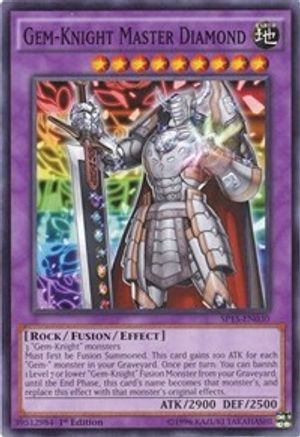 Gem-Knight Master Diamond (SP15-EN030) - Star Pack ARC-V 1st Edition - Premium Yugioh Single from Konami - Just $0.96! Shop now at Game Crave Tournament Store
