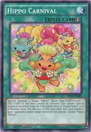 Hippo Carnival (SP15-EN040) - Star Pack ARC-V 1st Edition - Premium Yugioh Single from Konami - Just $0.26! Shop now at Game Crave Tournament Store