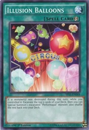 Illusion Balloons (SP15-EN044) - Star Pack ARC-V 1st Edition - Premium Yugioh Single from Konami - Just $0.25! Shop now at Game Crave Tournament Store