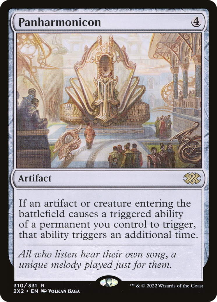 Panharmonicon (2X2-310) - Double Masters 2022 - Premium MTG Single from Wizards of the Coast - Just $1.43! Shop now at Game Crave Tournament Store