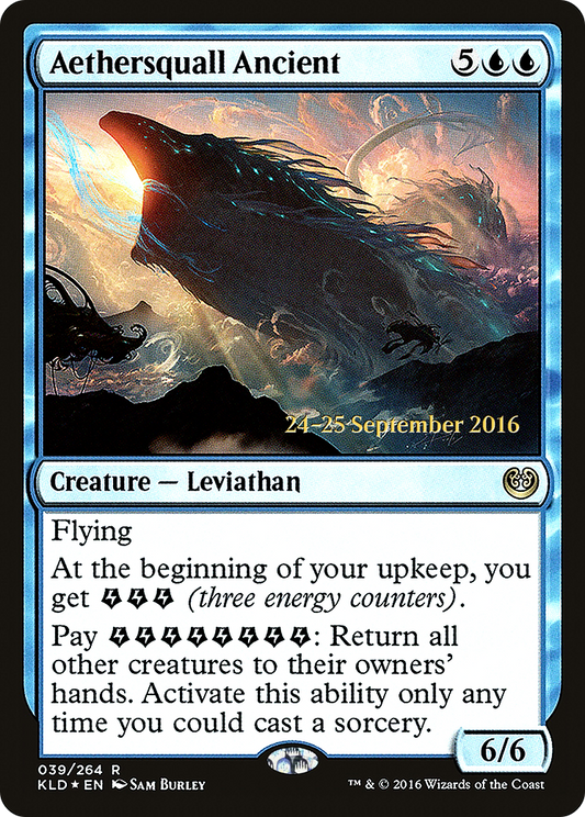 Aethersquall Ancient (PKLD-39S) - Kaladesh Promos Foil - Premium MTG Single from Wizards of the Coast - Just $0.63! Shop now at Game Crave Tournament Store