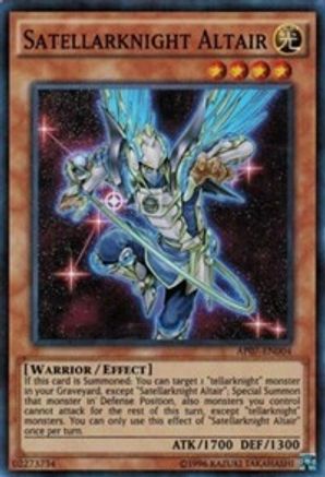 Satellarknight Altair (AP07-EN004) - Astral Pack 7 Unlimited - Premium Yugioh Single from Konami - Just $1! Shop now at Game Crave Tournament Store