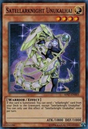 Satellarknight Unukalhai (AP07-EN005) - Astral Pack 7 Unlimited - Premium Yugioh Single from Konami - Just $1.15! Shop now at Game Crave Tournament Store