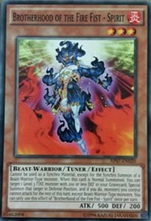 Brotherhood of the Fire Fist - Spirit (AP07-EN020) - Astral Pack 7 Unlimited - Premium Yugioh Single from Konami - Just $0.09! Shop now at Game Crave Tournament Store