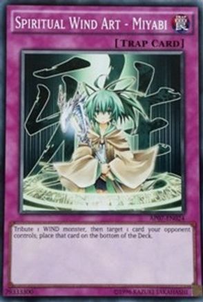 Spiritual Wind Art - Miyabi (AP07-EN024) - Astral Pack 7 Unlimited - Premium Yugioh Single from Konami - Just $0.25! Shop now at Game Crave Tournament Store