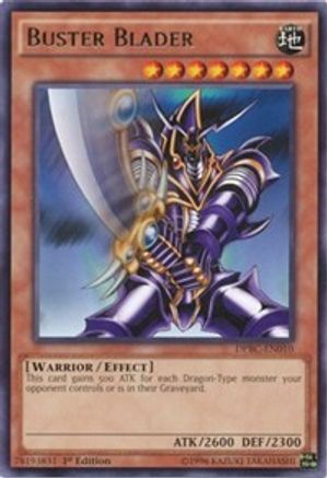 Buster Blader (DPBC-EN010) - Duelist Pack: Battle City 1st Edition - Premium Yugioh Single from Konami - Just $0.34! Shop now at Game Crave Tournament Store