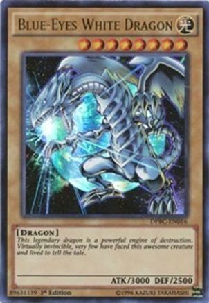 Blue-Eyes White Dragon (DPBC-EN016) - Duelist Pack: Battle City 1st Edition - Premium Yugioh Single from Konami - Just $8.36! Shop now at Game Crave Tournament Store