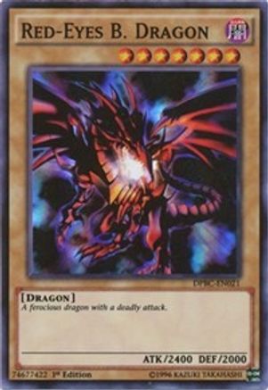 Red-Eyes B. Dragon (DPBC-EN021) - Duelist Pack: Battle City 1st Edition - Premium Yugioh Single from Konami - Just $0.68! Shop now at Game Crave Tournament Store