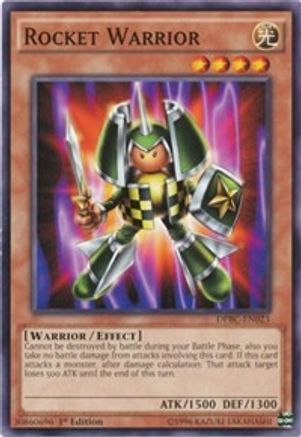 Rocket Warrior (DPBC-EN023) - Duelist Pack: Battle City 1st Edition - Premium Yugioh Single from Konami - Just $0.25! Shop now at Game Crave Tournament Store