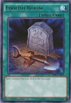 Foolish Burial (DPBC-EN025) - Duelist Pack: Battle City 1st Edition - Premium Yugioh Single from Konami - Just $0.26! Shop now at Game Crave Tournament Store
