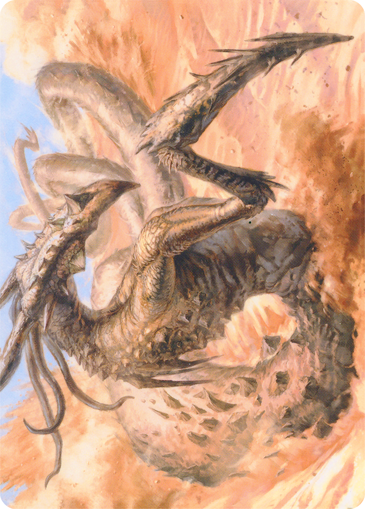 Enduring Sliver // Enduring Sliver (AMH1-025) - Modern Horizons Art Series (Borderless) - Premium MTG Single from Wizards of the Coast - Just $0! Shop now at Game Crave Tournament Store