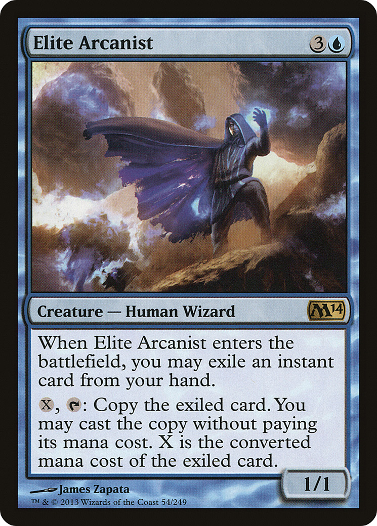 Elite Arcanist (M14-054) - Magic 2014 - Premium MTG Single from Wizards of the Coast - Just $0.10! Shop now at Game Crave Tournament Store
