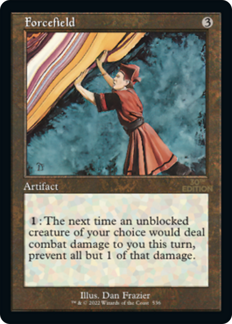 Forcefield (30A-536) - 30th Anniversary Edition - Premium MTG Single from Wizards of the Coast - Just $0! Shop now at Game Crave Tournament Store