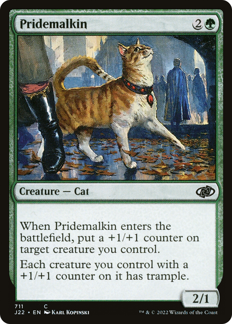 Pridemalkin (J22-711) - Jumpstart 2022 - Premium MTG Single from Wizards of the Coast - Just $0.08! Shop now at Game Crave Tournament Store