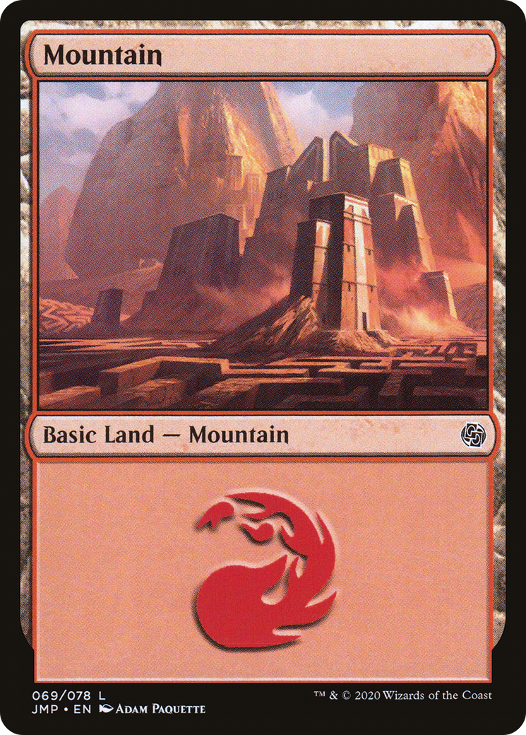 Mountain (JMP-069) - Jumpstart - Premium MTG Single from Wizards of the Coast - Just $0.25! Shop now at Game Crave Tournament Store