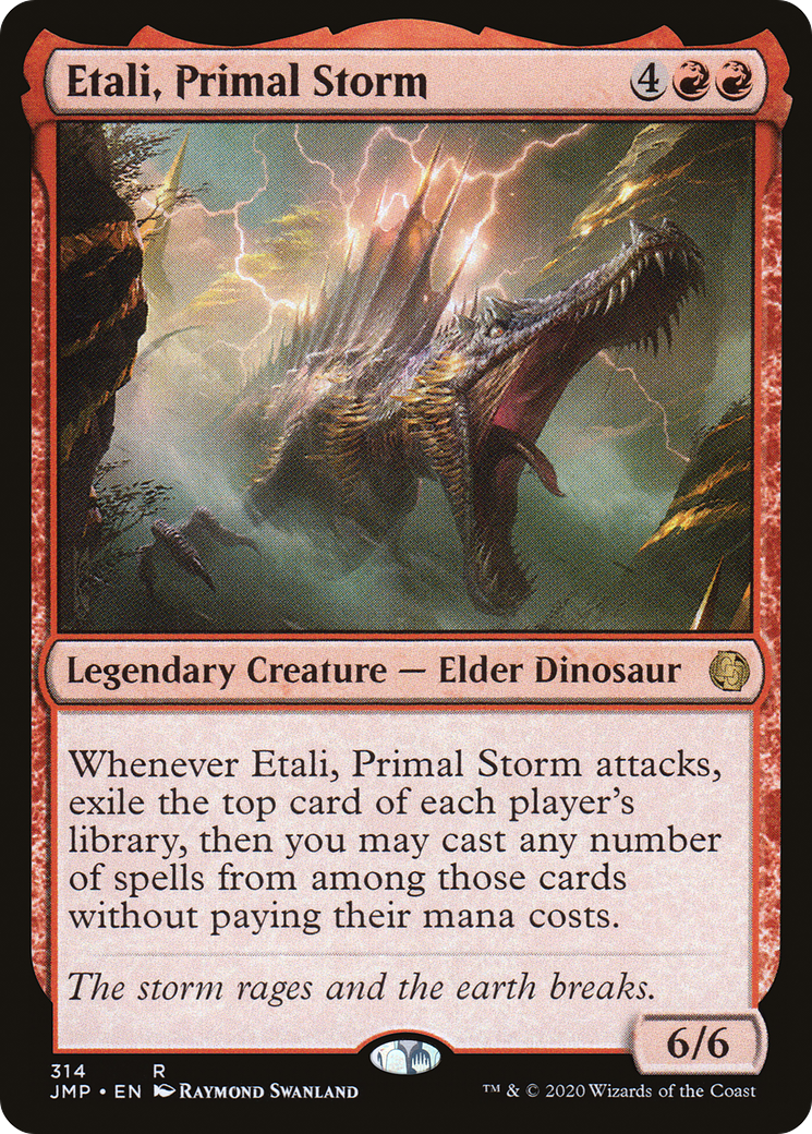 Etali, Primal Storm (JMP-314) - Jumpstart - Premium MTG Single from Wizards of the Coast - Just $0.08! Shop now at Game Crave Tournament Store