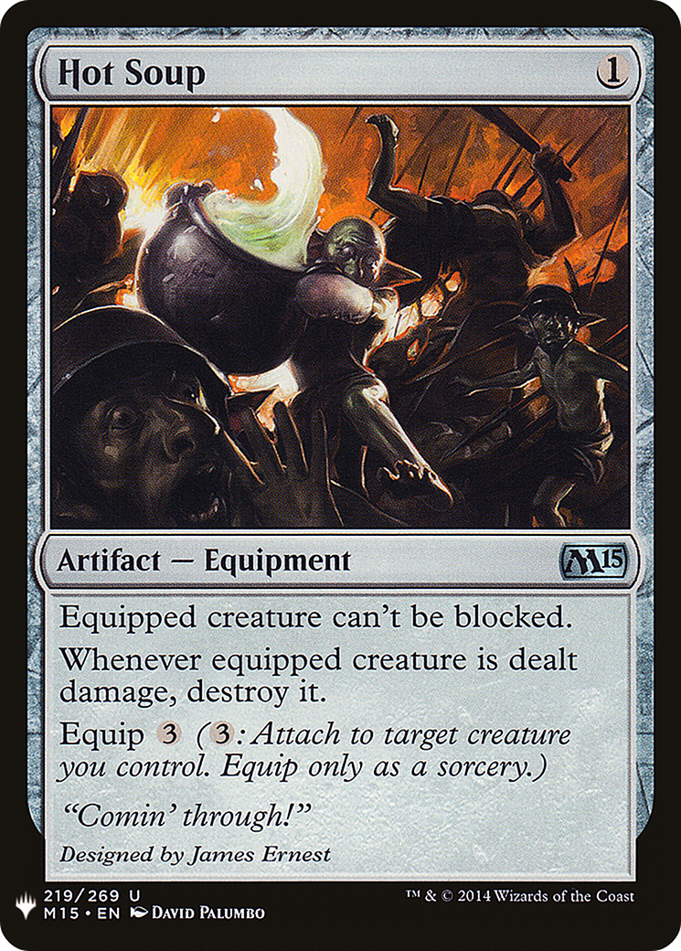 Hot Soup (MB1-1595) - Mystery Booster - Premium MTG Single from Wizards of the Coast - Just $0.10! Shop now at Game Crave Tournament Store
