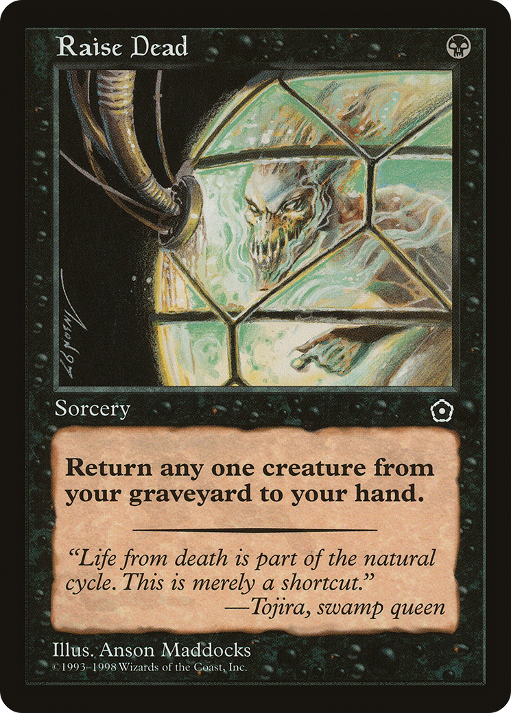 Raise Dead (P02-086) - Portal Second Age - Premium MTG Single from Wizards of the Coast - Just $0.08! Shop now at Game Crave Tournament Store