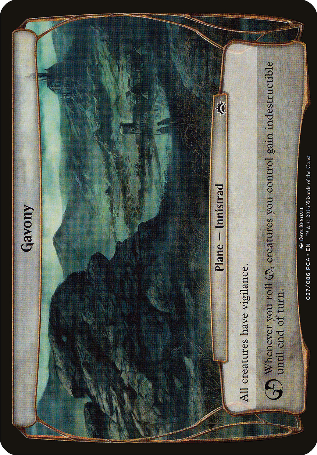 Gavony (OPCA-027) - Planechase Anthology Planes - Premium MTG Single from Wizards of the Coast - Just $0.72! Shop now at Game Crave Tournament Store