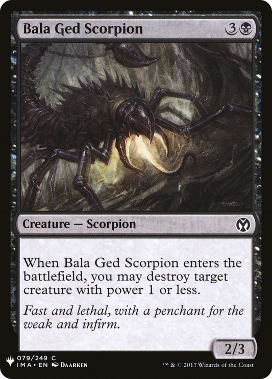 Bala Ged Scorpion (MB1-568) - Mystery Booster - Premium MTG Single from Wizards of the Coast - Just $0.08! Shop now at Game Crave Tournament Store