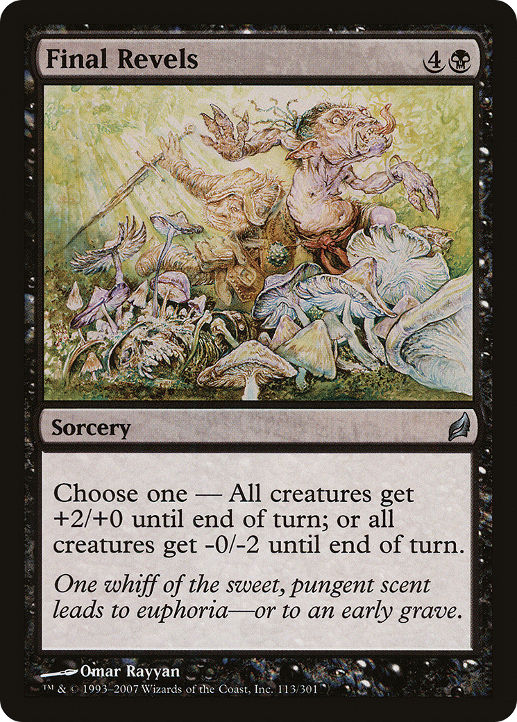 Final Revels (LRW-113) - Lorwyn - Premium MTG Single from Wizards of the Coast - Just $0.08! Shop now at Game Crave Tournament Store
