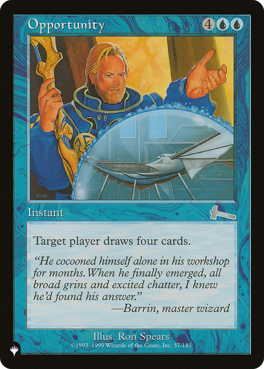 Opportunity (PLIST-906) - The List - Premium MTG Single from Wizards of the Coast - Just $0.08! Shop now at Game Crave Tournament Store