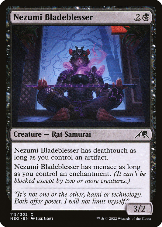 Nezumi Bladeblesser (NEO-115) - Kamigawa: Neon Dynasty - Premium MTG Single from Wizards of the Coast - Just $0.08! Shop now at Game Crave Tournament Store