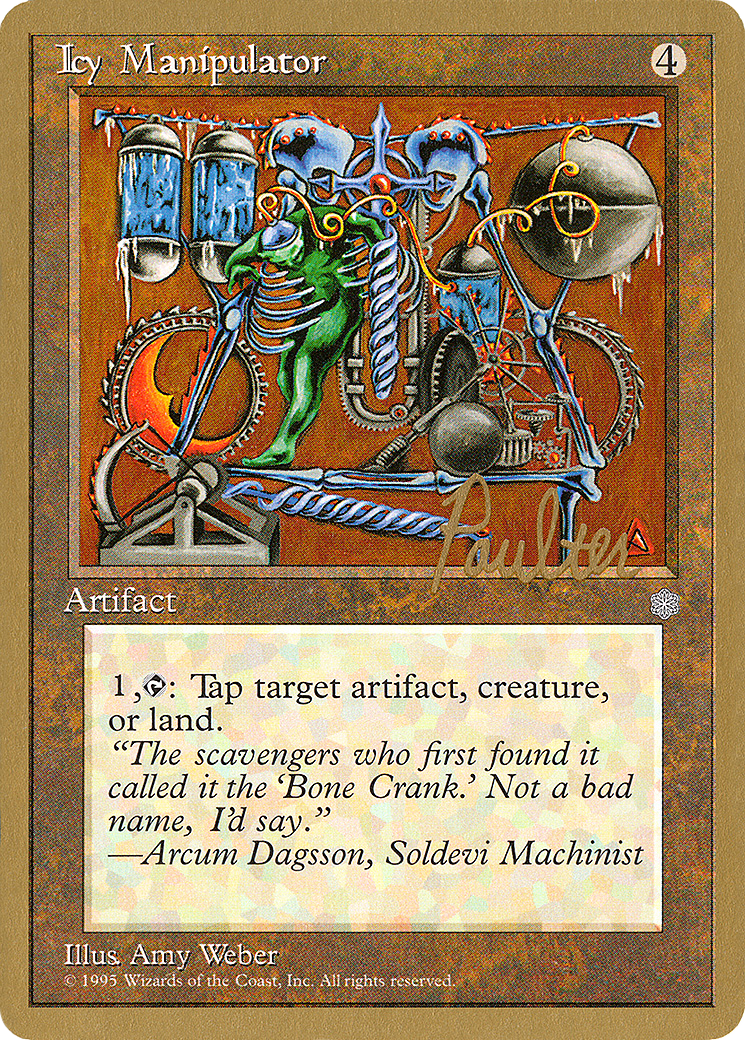 Icy Manipulator (PTC-PP322) - Pro Tour Collector Set - Premium MTG Single from Wizards of the Coast - Just $0.63! Shop now at Game Crave Tournament Store