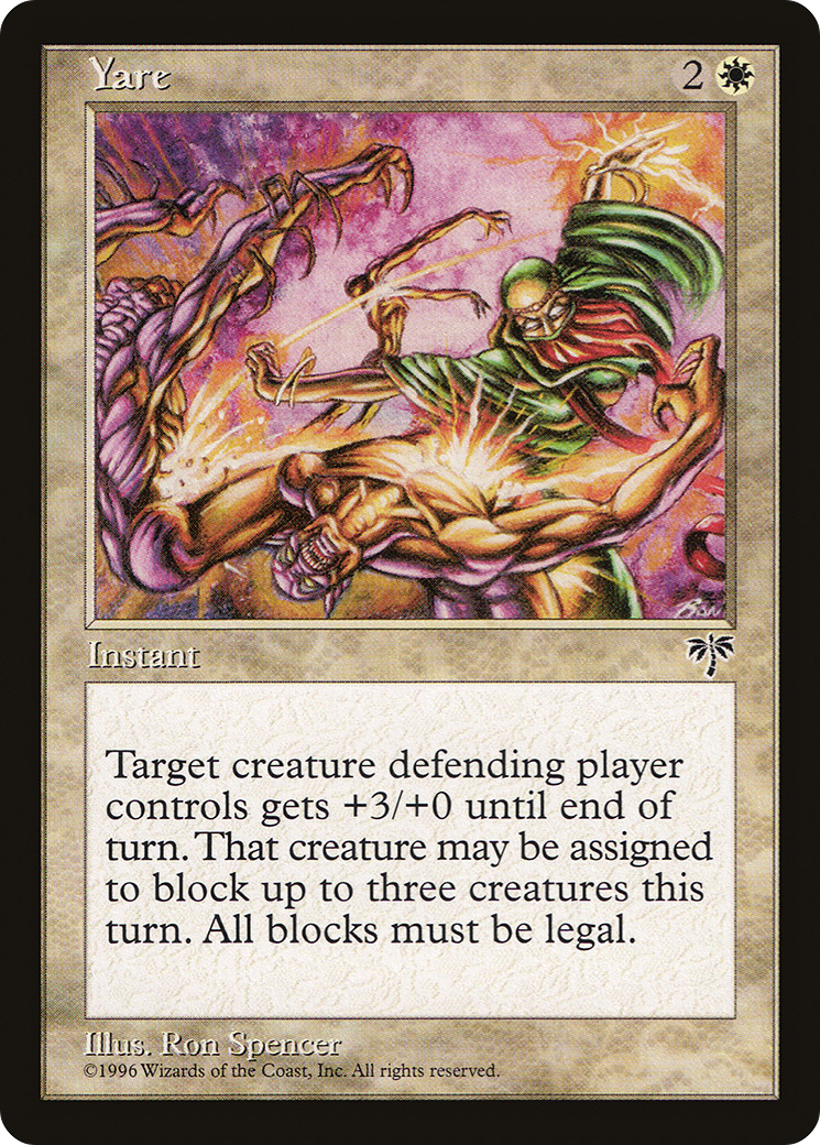Yare (MIR-048) - Mirage - Premium MTG Single from Wizards of the Coast - Just $0.19! Shop now at Game Crave Tournament Store