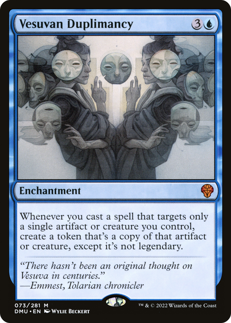Vesuvan Duplimancy (DMU-073) - Dominaria United Foil - Premium MTG Single from Wizards of the Coast - Just $0.84! Shop now at Game Crave Tournament Store