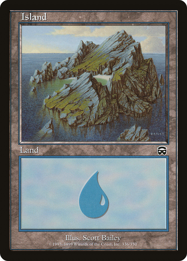 Island (MMQ-336) - Mercadian Masques Foil - Premium MTG Single from Wizards of the Coast - Just $0.83! Shop now at Game Crave Tournament Store