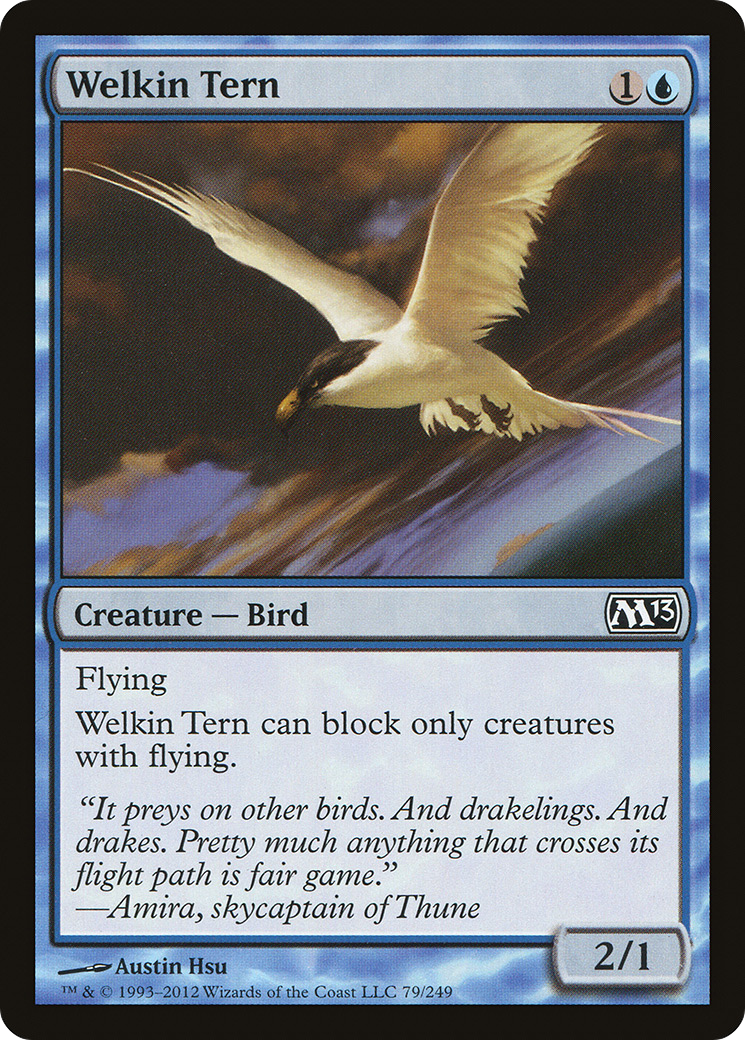 Welkin Tern (M13-079) - Magic 2013 Foil - Premium MTG Single from Wizards of the Coast - Just $0.08! Shop now at Game Crave Tournament Store