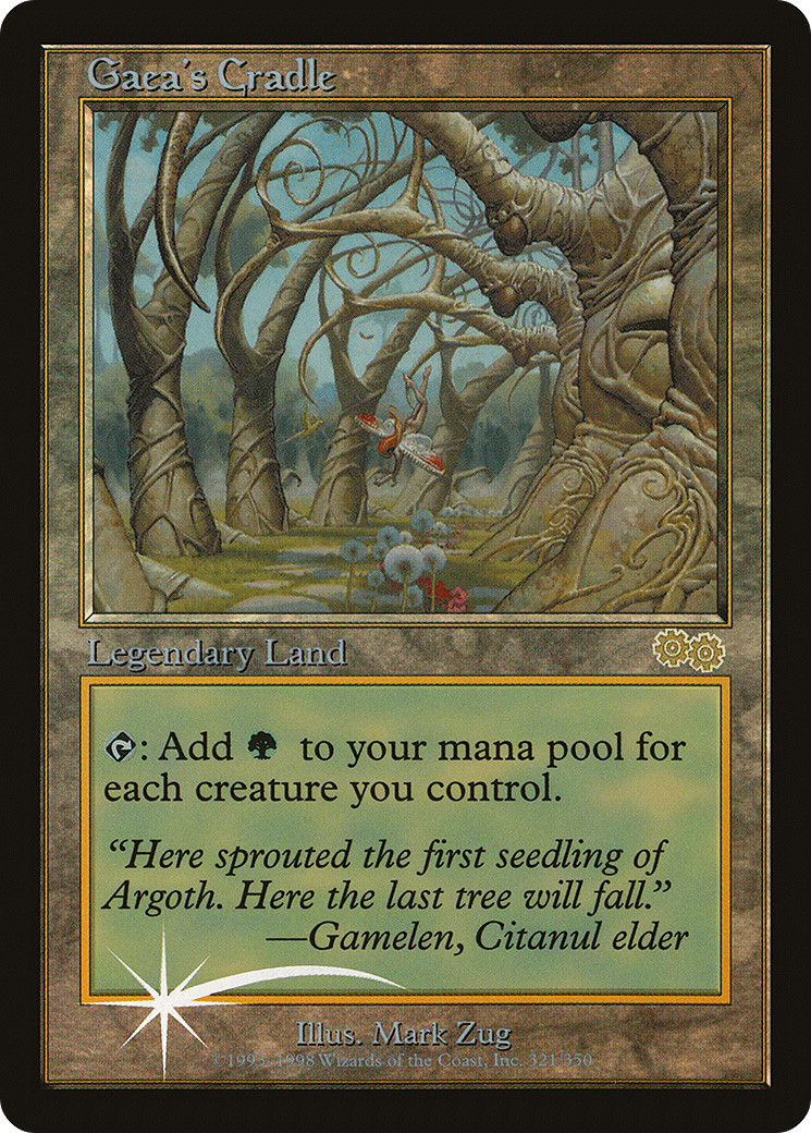 Gaea's Cradle (JGP-003) - Judge Gift Cards 1998 Foil - Premium MTG Single from Wizards of the Coast - Just $1958.60! Shop now at Game Crave Tournament Store